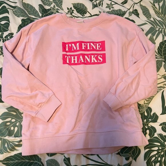 Im fine thanks sweater - Picture 1 of 7